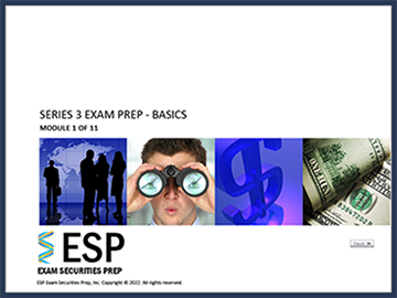 ESP Series 3 Exam Prep